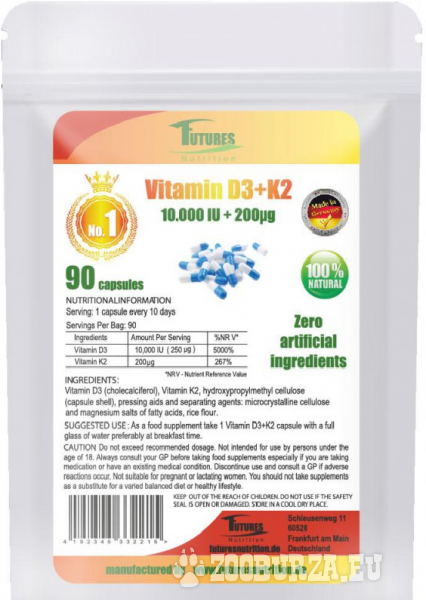 Vitamin D3 20000 I.E 180 Kapseln